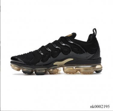 Air Jordan Vapor Max Plus Black Metallic Gold Shoes Sneakers