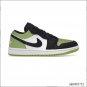 Air Jordan1 Low Snakeskin Vivid Green Shoes Sneakers