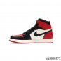 Air Jordan1 Retro High Bred Toe Shoes Sneakers