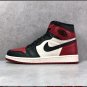 Air Jordan1 Retro High Bred Toe Shoes Sneakers