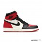 Air Jordan1 Retro High Bred Toe Shoes Sneakers