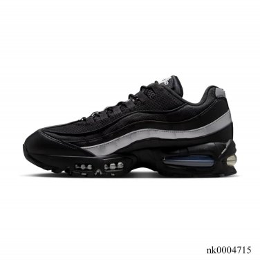 Air Max 95 Big Bubble Black Metallic Silver Shoes Sneakers