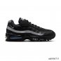 Air Max 95 Big Bubble Black Metallic Silver Shoes Sneakers