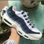 Air Max 95 White Slate Blue Shoes Sneakers