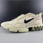 Air Zoom Spiridon Cage 2 Stussy Pure Platinum Shoes Sneakers