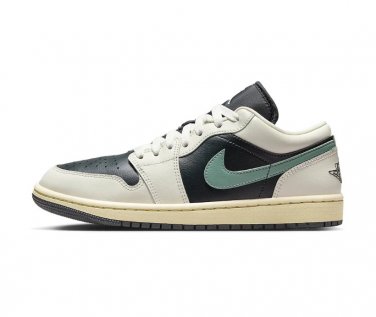 AJ 1 Low Jade Smoke Shoes Sneakers