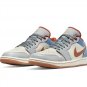 AJ 1 Low Phantom Denim Shoes Sneakers
