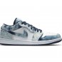 AJ 1 Low SE &acirc;��Washed Denim&acirc;��  Shoes Sneakers