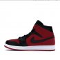 AJ 1 Mid Gym Red Black Shoes Sneakers