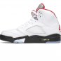 AJ 5 Fire Red Silver Tongue (2020) Shoes Sneakers