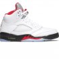 AJ 5 Fire Red Silver Tongue (2020) Shoes Sneakers