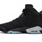 AJ 6 Retro Metallic Silver Shoes Sneakers