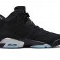 AJ 6 Retro Metallic Silver Shoes Sneakers