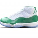 AJ 11 White Green Shoes Sneakers