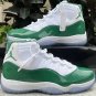 AJ 11 White Green Shoes Sneakers
