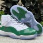 AJ 11 White Green Shoes Sneakers