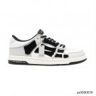 AMIRI Skel Top Low White Light Grey Black Shoes Sneakers