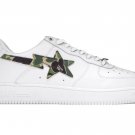 Bape Sta  A Bathing Ape Camo White Green Shoes Sneakers