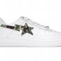 Bape Sta  A Bathing Ape Camo White Green Shoes Sneakers