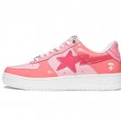 BAPE Sta Low Color Camo Combo Pink Shoes Sneakers