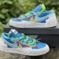 Blazer Low sacai KAWS Neptune Blue Shoes Sneakers