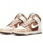 Dunk High Light Chocolate Shoes Sneakers