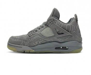 KAWS x AJ 4 Cool Grey Shoes Sneakers