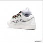 Lanvin Curb Sneaker White Blue Shoes Sneakers