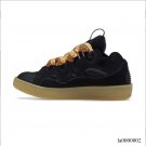 Lanvin Leather Curb Black Shoes Sneakers