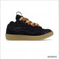 Lanvin Leather Curb Black Shoes Sneakers