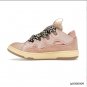 Lanvin Leather Curb Pink Gum Shoes Sneakers &acirc;�� la0000009