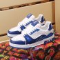Luxury Trainer Sneakers Shoes #54 Signature Blue and White
