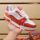 Luxury Trainer Sneakers Shoes #54 Signature Orange
