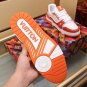 Luxury Trainer Sneakers Shoes #54 Signature Orange