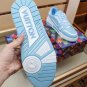 Luxury Virgil Trainer Sneakers Shoes #54 Signature White Blue Monogram