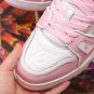 Luxury Virgil Trainer Sneakers Shoes Signature Pink Chalk Monogram