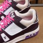 Luxury Virgil Trainer Sneakers Shoes Signature White Purple Monogram