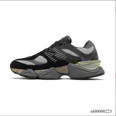 New Balance 9060 Black Castlerock Grey Shoes Sneakers