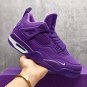 Nigel Sylvester x Air Jordan 4 Purple Shoes Sneakers