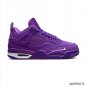 Nigel Sylvester x Air Jordan 4 Purple Shoes Sneakers