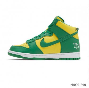 Nike SB Dunk High Supreme By Any Means Brazil Shoes Sneakers