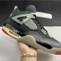 OFF-WHITE x Air Jordan 4 Bred Shoes Sneakers