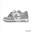 OFF-WHITE Out Of Office OOO Low TopsGrey White Shoes Sneakers