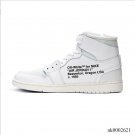 OFF-WHITE x Air Jordan 1 High White Shoes Sneakers