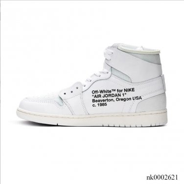 OFF-WHITE x Air Jordan 1 High White Shoes Sneakers