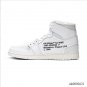 OFF-WHITE x Air Jordan 1 High White Shoes Sneakers