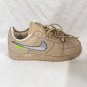 OW x AF 1 Low Sesame Shoes Sneakers