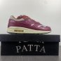 Patta x Air Max 1 Rush Maroon Shoes Sneakers