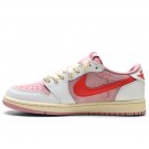 Travis Scott x AJ 1 Low OG Shy Pink Shoes Sneakers
