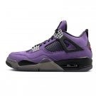 Travis Scott x AJ 4 F&F Dynasty Purple Shoes Sneakers